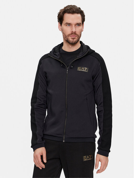 EA7 Emporio Armani EA7 Emporio Armani Felpa 6RPM36 PJRZZ 1200 Nero Regular Fit