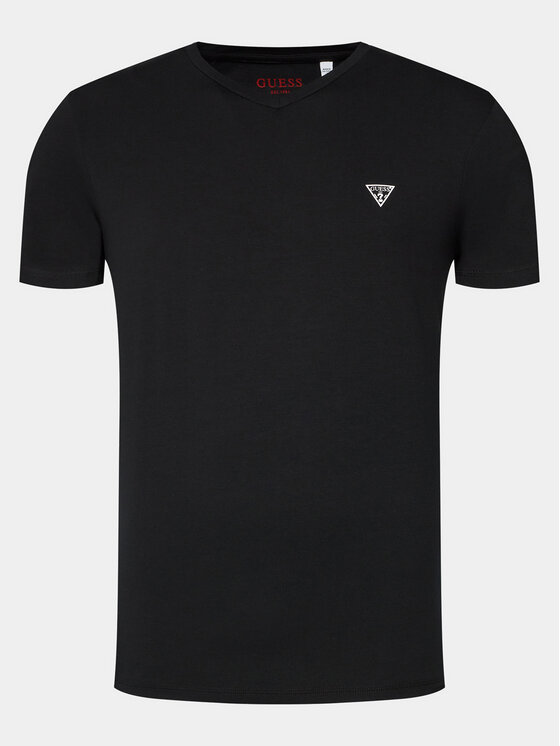 Guess Guess 2 marškinėlių komplektas Caleb U97G03 KCD31 Juoda Regular Fit