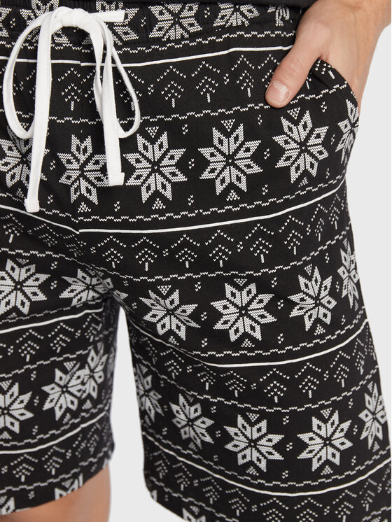 Brave Soul Brave Soul Pijama MLWS-149BLIZZARD Negru
