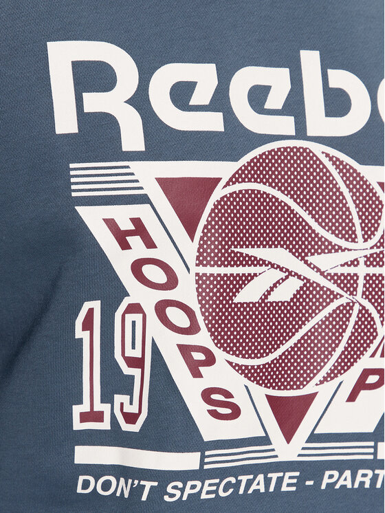 Reebok Reebok Felpa Basketball IL2005 Blu Regular Fit