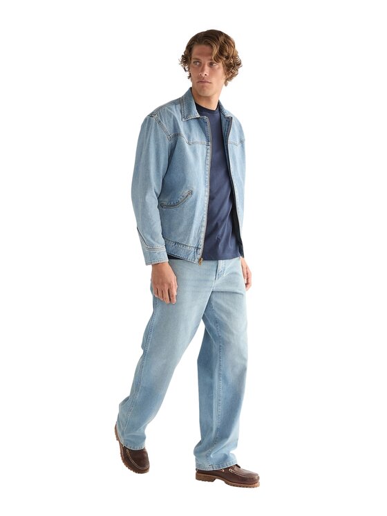 Wrangler Wrangler Giacca di jeans 112378055 Blu Regular Fit