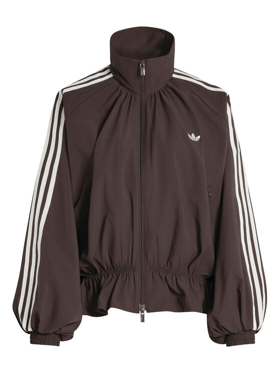 adidas adidas Μπλούζα LG3960 Σκούρο καφέ Oversize