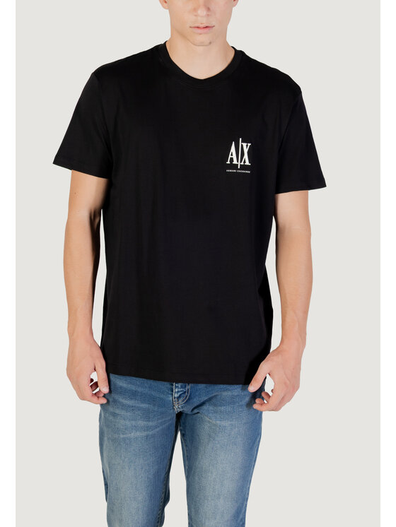 Armani Exchange Armani Exchange T-shirt XM000365 AF12308 Nero Casual Fit