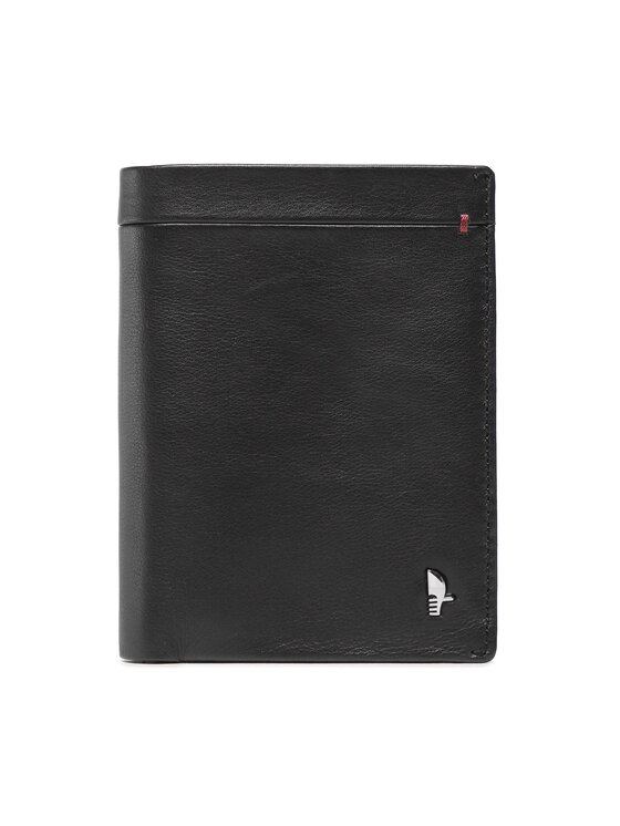 Portafoglio grande da uomo NA1907 Nero