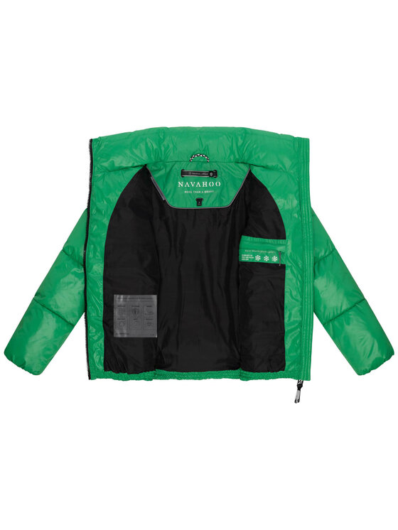 Navahoo Navahoo Kurtka zimowa Eispacht Zielony Regular Fit