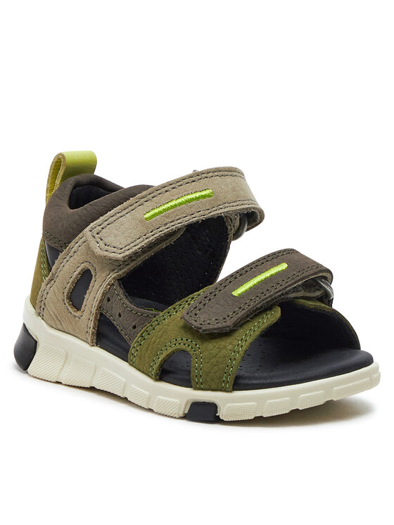 ECCO ECCO Sandále Mini Stride 76114152334 Zelená