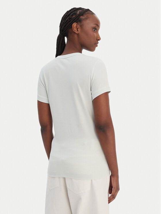 Guess Guess T-Shirt W2YI44 J1314 Zielony Regular Fit
