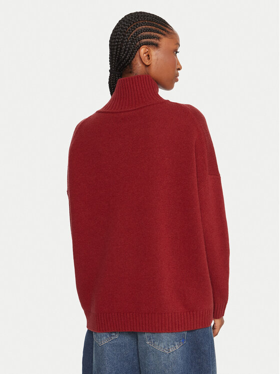 Weekend Max Mara Weekend Max Mara Rollkragenpullover Borgia 2525366112 Rot Regular Fit