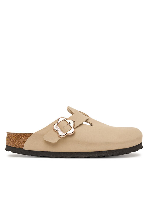 Birkenstock Birkenstock Šľapky Boston Flower Buckle 1030630 D Béžová