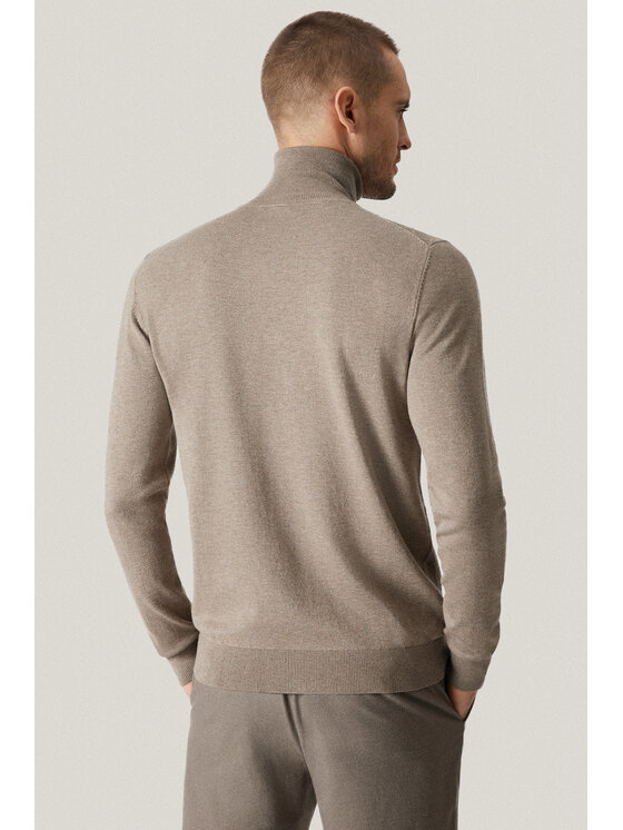 Próchnik Próchnik Sweter PM8 SW073225000130 Beżowy Regular Fit