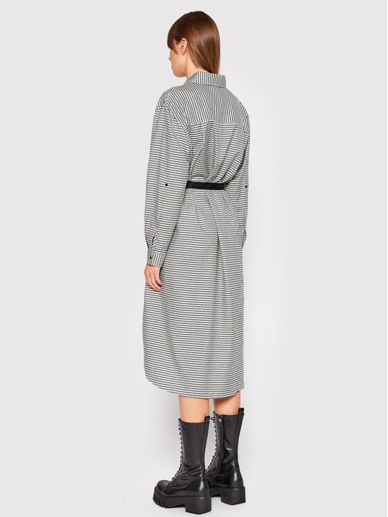 HUGO Hugo Marškinių tipo suknelė Ecleni 50458578 Juoda Loose Fit