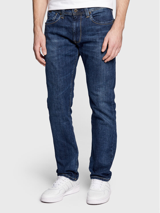 Pepe Jeans Jeansy Cash PM206318 Niebieski Regular Fit Modivo.pl