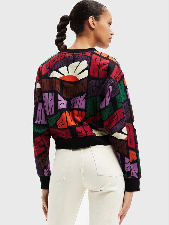 Felpa Emma 22WWSK39 Multicolore Relaxed Fit