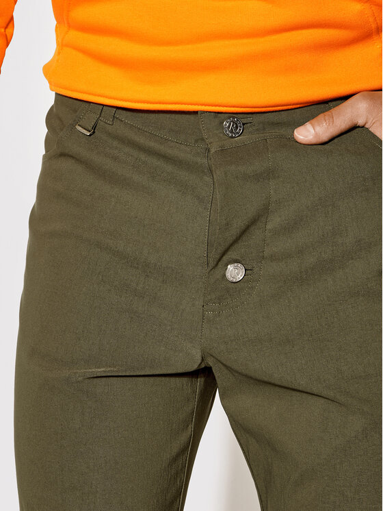Pantaloni di tessuto Universe 1 Verde Slim Fit