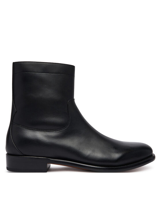 Polo Ralph Lauren Polo Ralph Lauren Ботильйони Owen Zip Bt 811P15889001 Чорний