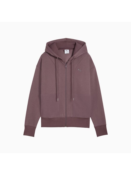 Puma Puma Bluza 633011 Fioletowy Regular Fit
