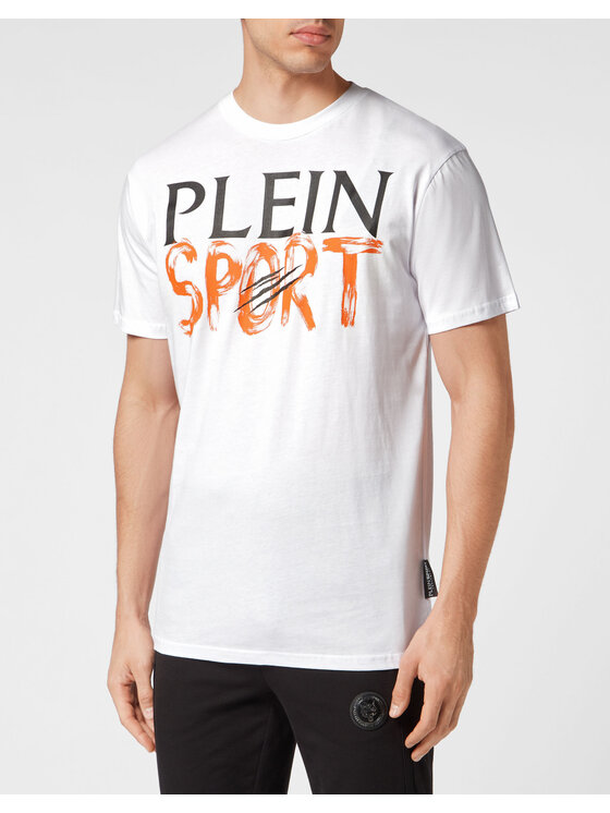 Plein Sport Plein Sport T-shirt 8215 Bianco Regular Fit