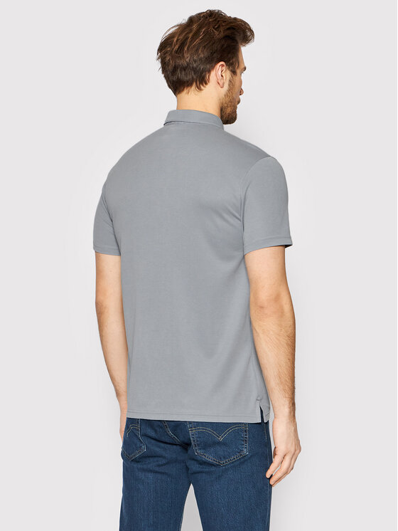 Polo Nelson Point 1772721 Grigio Regular Fit