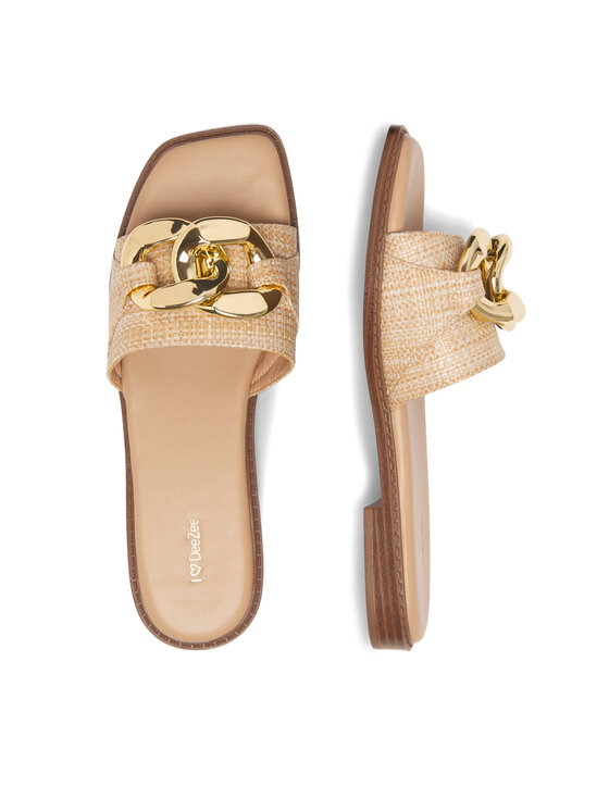 DeeZee DeeZee Pantoletten LS6115-01 Beige