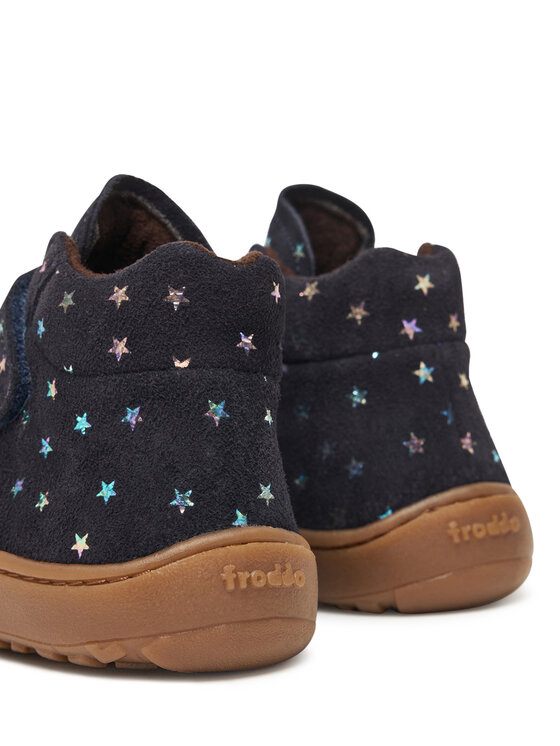Froddo Froddo Bakancs Barefoot Winter Furry G3110263-13 M Sötétkék
