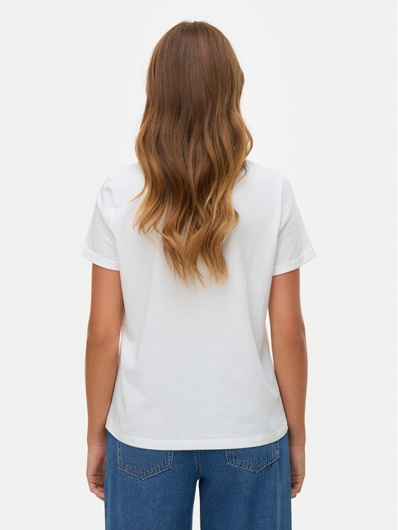 Vero Moda Vero Moda T-shirt Ikami 10340181 Bianco Regular Fit