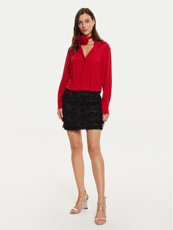 Marella Marella Φούστα mini Damien2 2423106092 Μαύρο Regular Fit