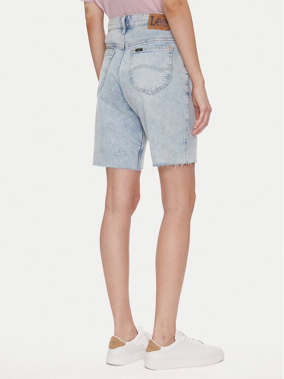 Lee Lee Farmer rövidnadrág Rider 112363533 Kék Loose Fit