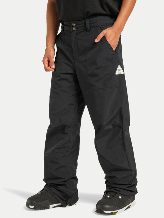 DC Shoes DC Shoes Snowboard nadrág Riveter ADJTP03032 Fekete Regular Fit