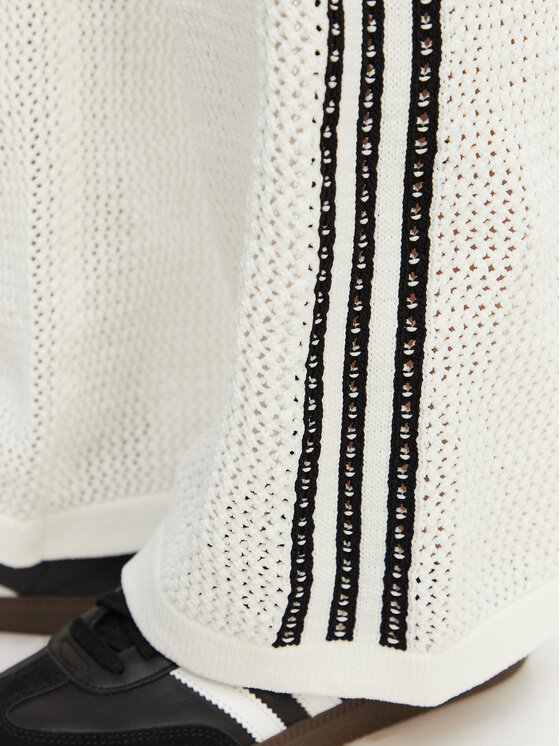 adidas adidas Strickhose Firebird KC6493 Weiß Regular Fit