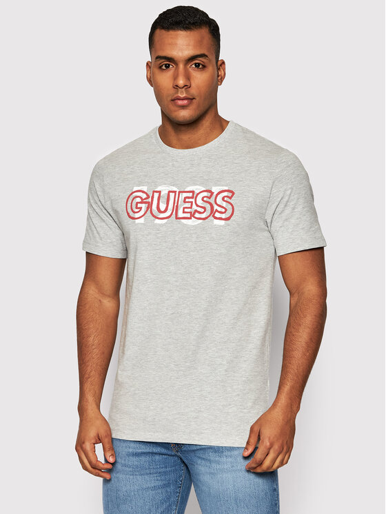 T-shirt M2GI09 J1311 Grigio Slim Fit