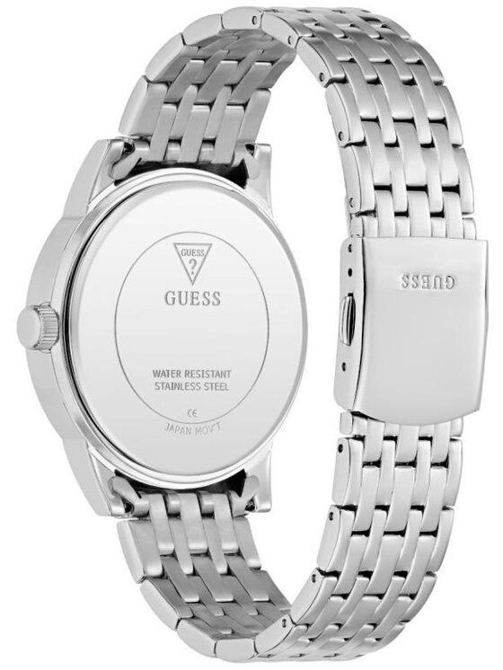 Guess Guess Hodinky GW0976G5 Stříbrná