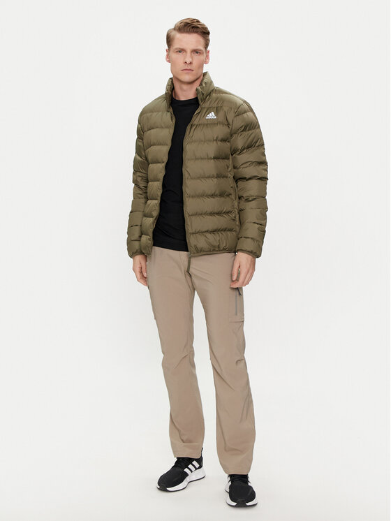 adidas adidas Geacă din puf Essentials Light Down IK3220 Verde Regular Fit