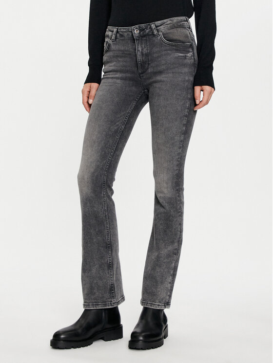 Mustang Jeans Shelby 1015569 Grigio Bootcut Fit, taglia : 30_32