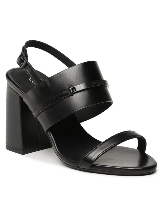 Calvin Klein Calvin Klein Сандали Block Hl Sandal HW0HW01612 Черен