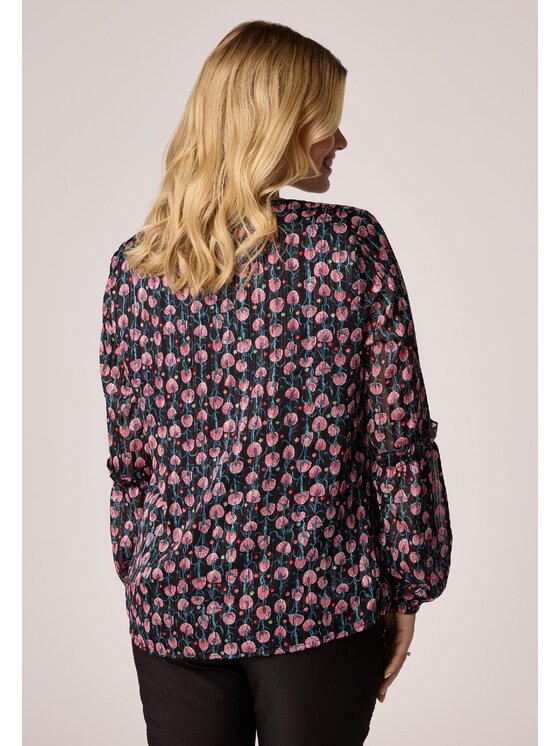 QUIOSQUE QUIOSQUE Blúzka Quiosque 2NU001219 Čierna Regular Fit