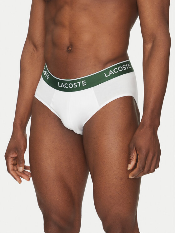 Komplet 3 par slipów Lacoste