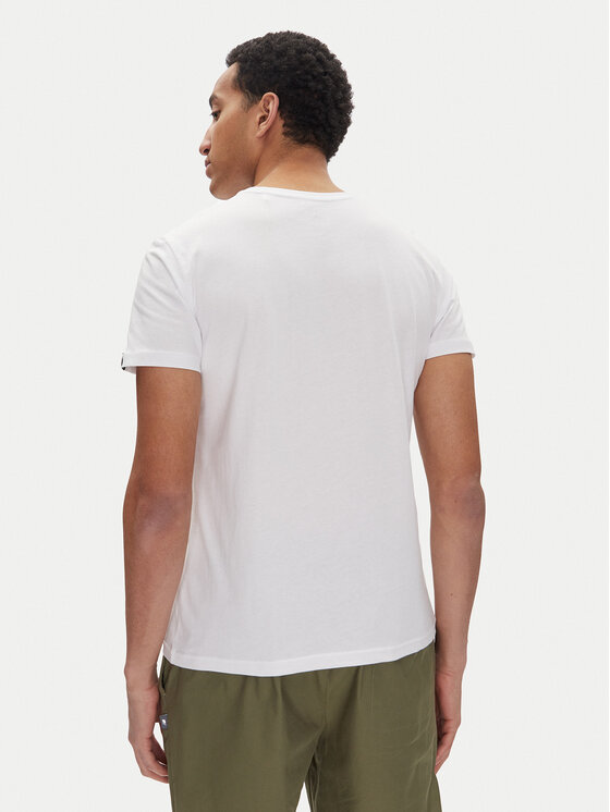 Alpha Industries Alpha Industries T-Shirt Small Logo 146511 Bílá Regular Fit