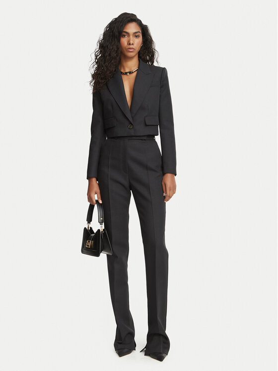 Elisabetta Franchi Elisabetta Franchi Giacca da abito GI-291-67E2-V600 Nero Regular Fit