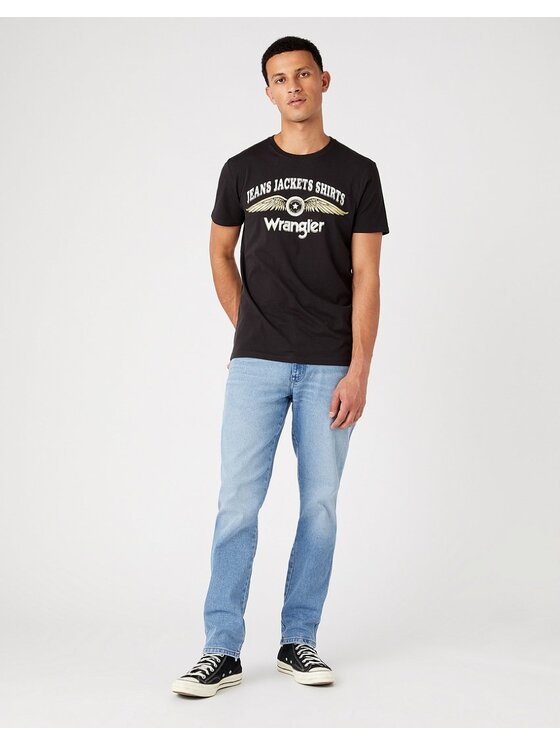 Wrangler Wrangler Jeansy TEXAS TAPER Niebieski Slim Fit