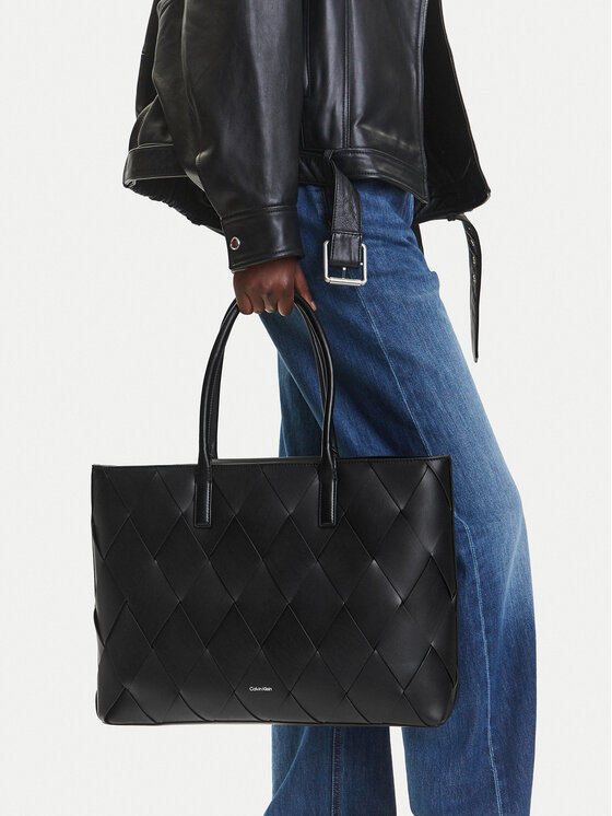 Calvin Klein Calvin Klein Käekott Ck Woven Medium Shopper K60K612994 Must