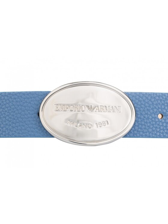 Emporio Armani Emporio Armani Pasek Damski Y3I276 YFW9E OCEAN Niebieski