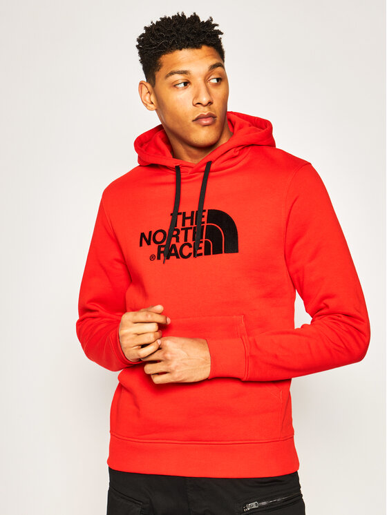 The North Face The North Face Bluză Drew Peak NF00AHJY Roșu Regular Fit
