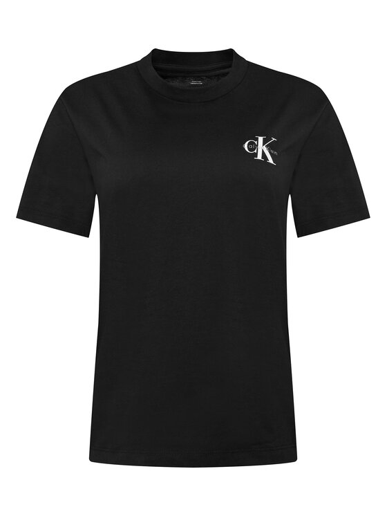 Calvin Klein Jeans Calvin Klein Jeans Souprava triček LV047C905G Černá Regular Fit