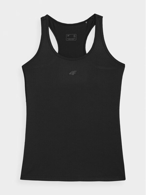 4F 4F Top 4FWAW24TFSLF411-20S Čierna Slim Fit