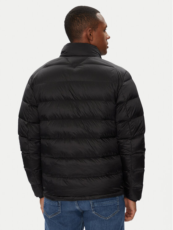 Tommy Jeans Tommy Jeans Пухено яке DM0DM21937 Черен Regular Fit