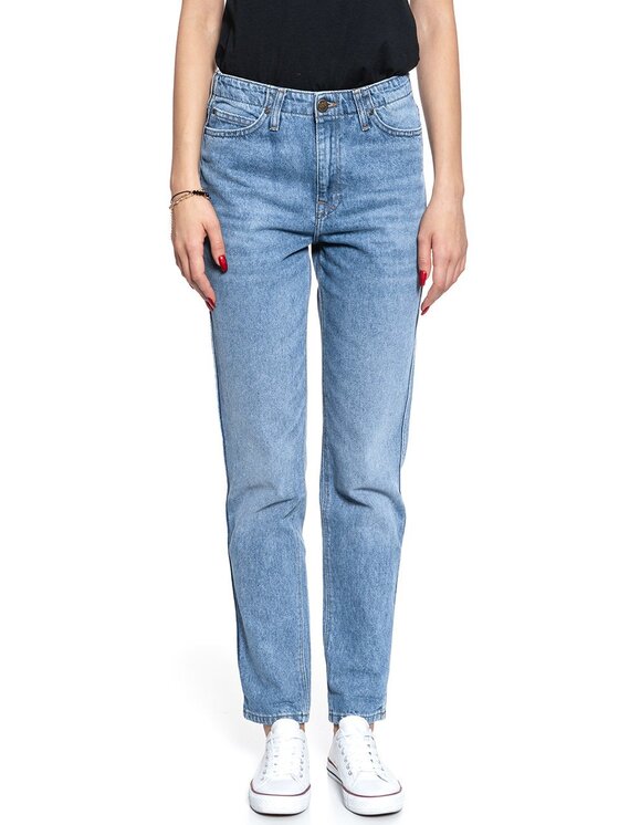 Lee Lee Jeans TAILORED MOM Blu Regular Fit