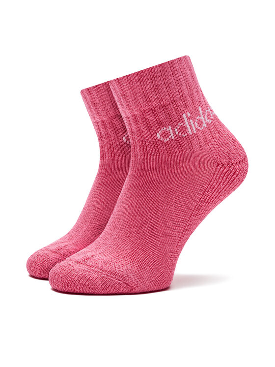 adidas adidas Set od 5 pari dječjih viskokih čarapa Linear IR8229 Šarena
