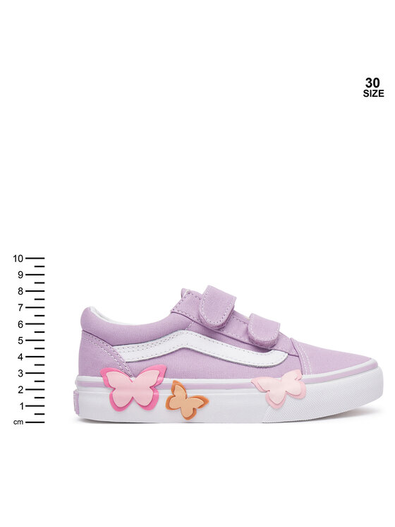 Vans Vans Tenisówki Old Skool V Butterfly VN000EBRFSF1 Fioletowy