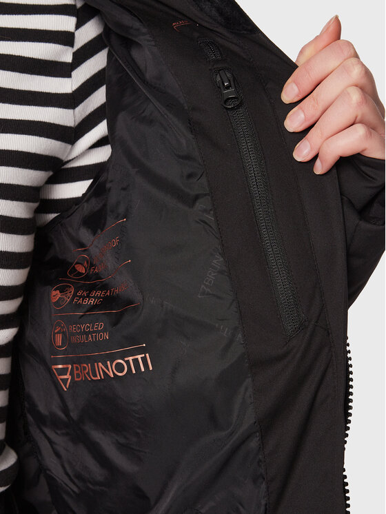 Brunotti Brunotti Μπουφάν για σκι Makula 2122200333 Μαύρο Regular Fit
