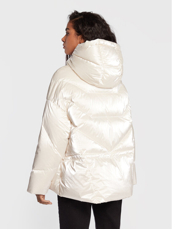 Hetregó Hetregó Pūkinė striukė Maggie 8M784 22WD16 Écru Regular Fit